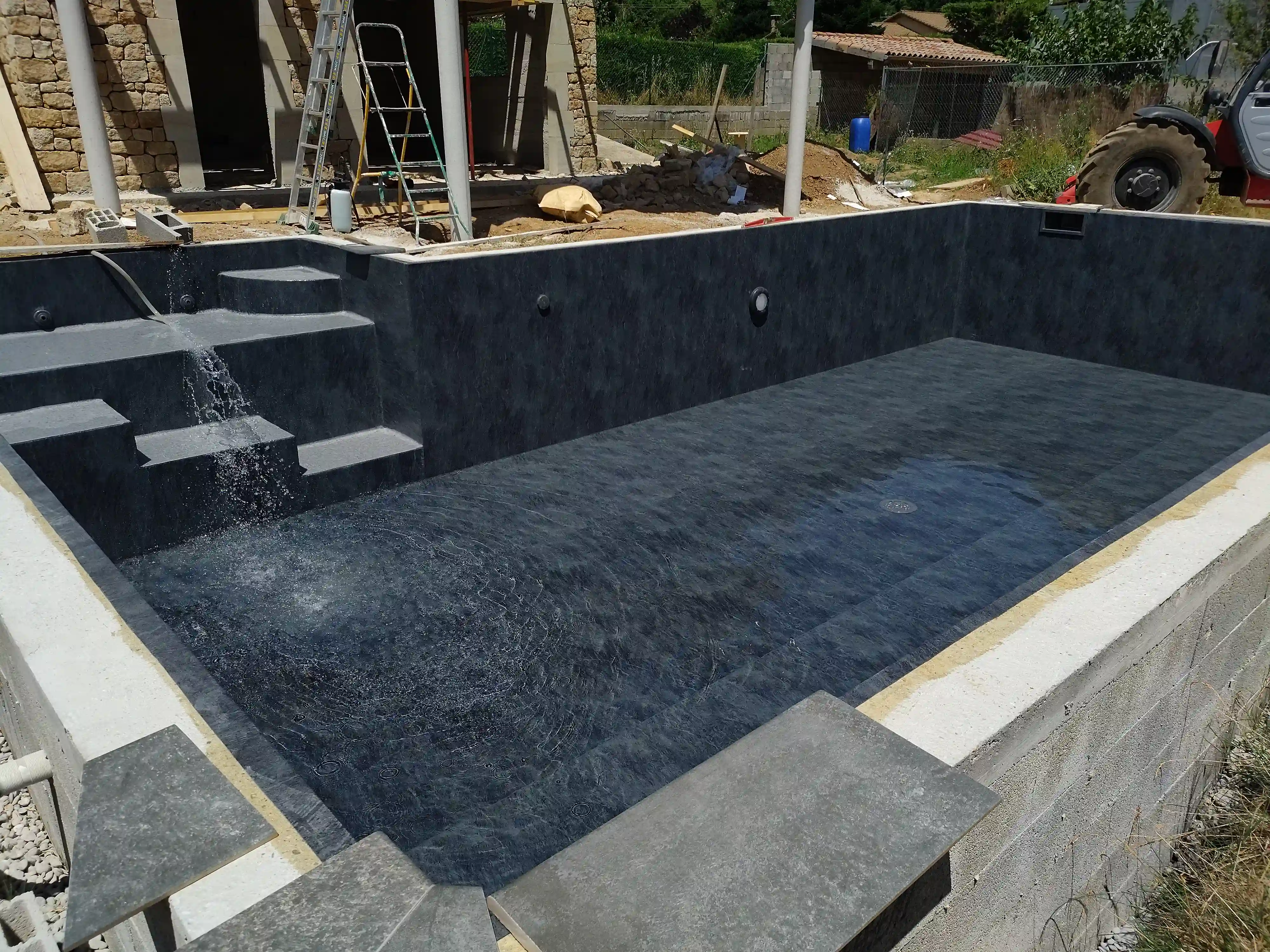 Structure de bassin sur mesure à Mercurol-Veaunes