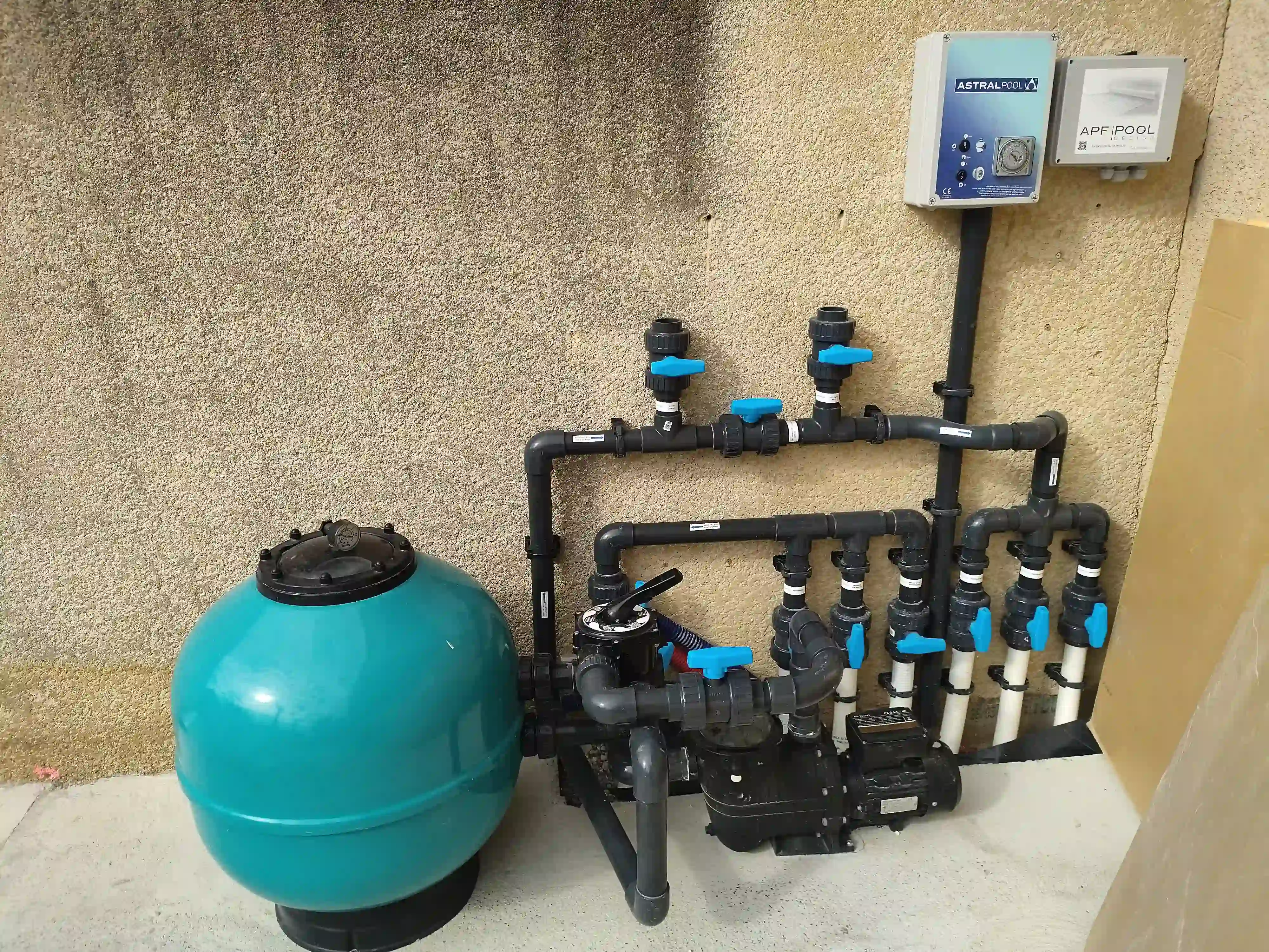 Local technique avec système de filtration moderne